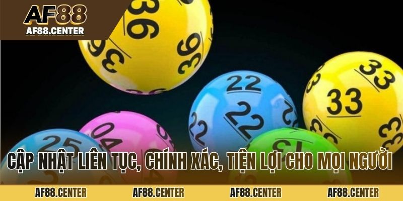 Cập nhật liên tục, chính xác, tiện lợi cho mọi người